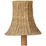 1_Currey & Company 5" x 5.5" x 5.5" Belle Natural Chandeli
