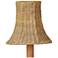 Currey & Company 5" x 5.5" x 5.5" Belle Natural Chandeli