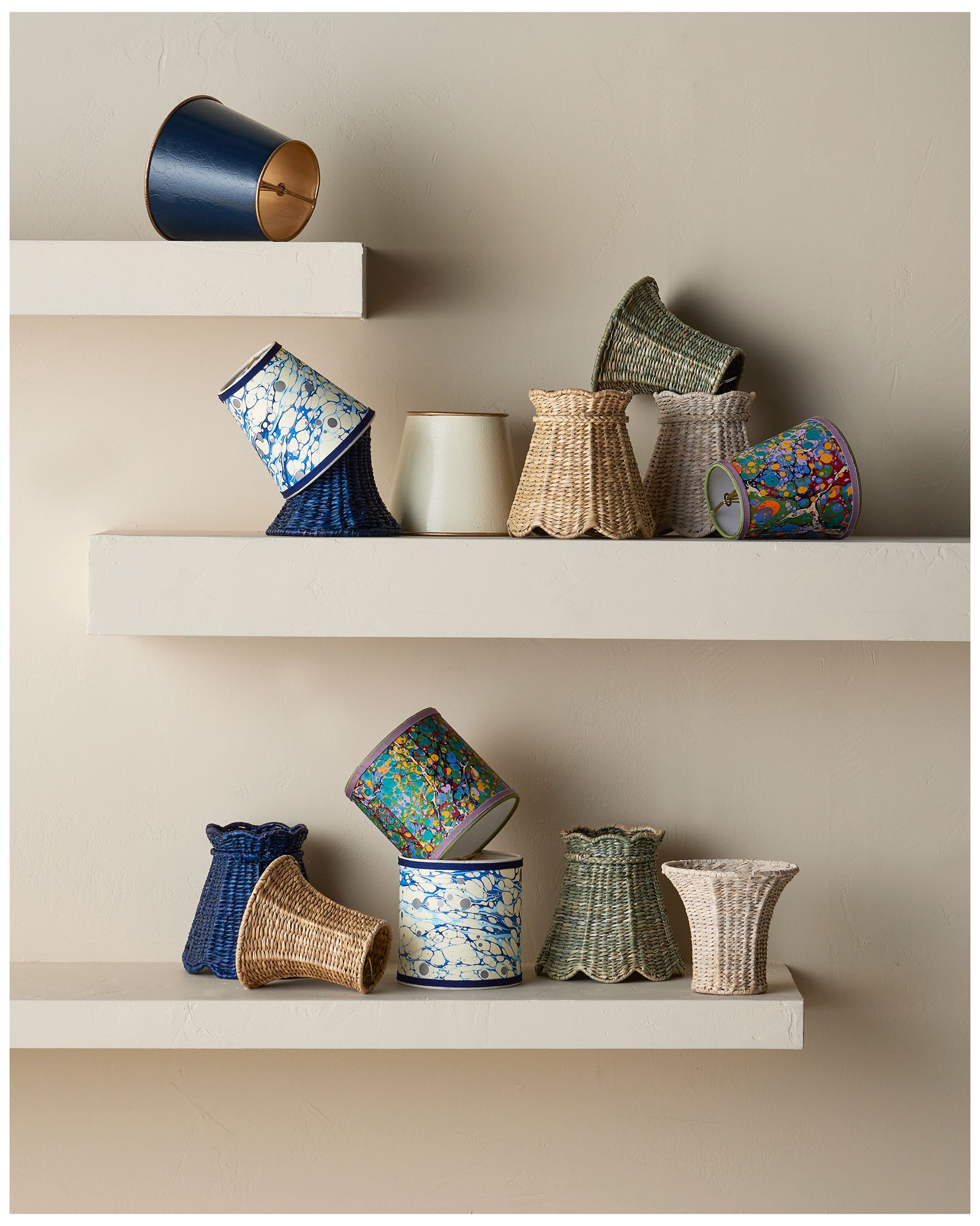 Image 5 Currey & Company 5" x 5.5" x 5.5" Belle Natural Chandeli more views