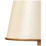 2_Currey & Company 5" x 6" x 6" Tole Ivory Tapered Chandel more views
