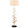 Currey & Company 66.75" Vittoria Money Tree Floor Lamp