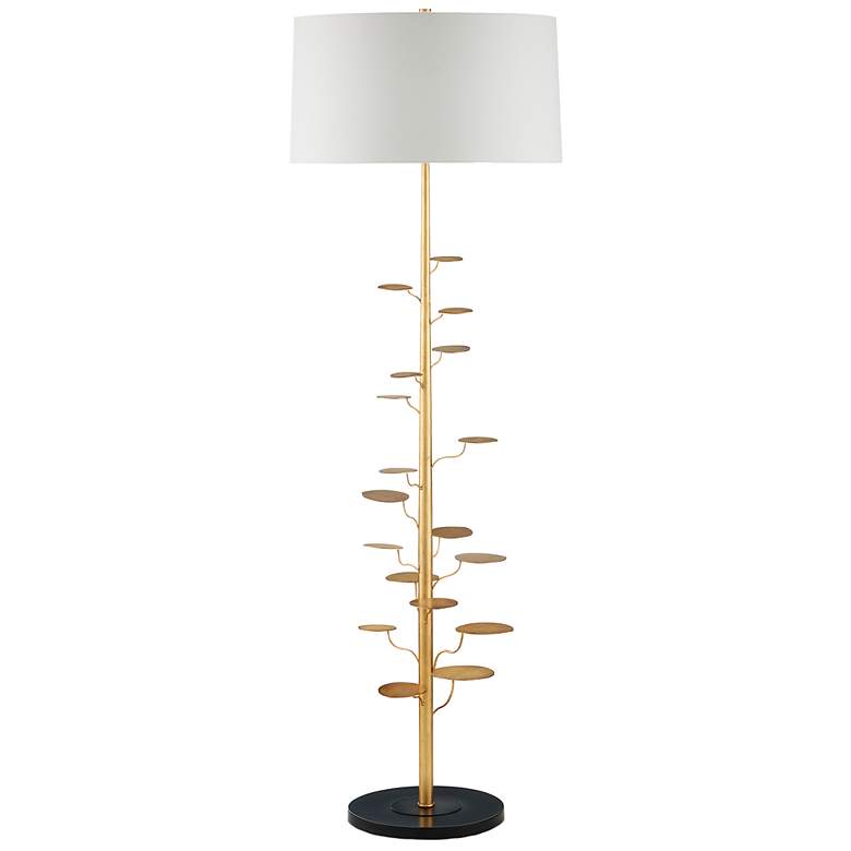 Image 4 Currey & Company 66.75" Vittoria Money Tree Floor Lamp more views