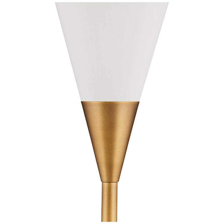 Image 3 Currey & Company 68" Martini Torchiere Floor Lamp more views