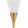 3_Currey & Company 68" Martini Torchiere Floor Lamp more views