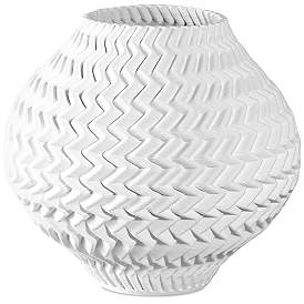 Image1 of Currey & Company 8.5" Plisse Small Vase