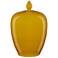 Currey & Company 8" Porcelain Imperial Yellow Ginger Jar