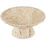 Thumbnail2 of Currey & Company 9.5" Lubo Travertine Small Bowl more views