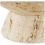 Thumbnail3 of Currey & Company 9.5" Lubo Travertine Small Bowl more views