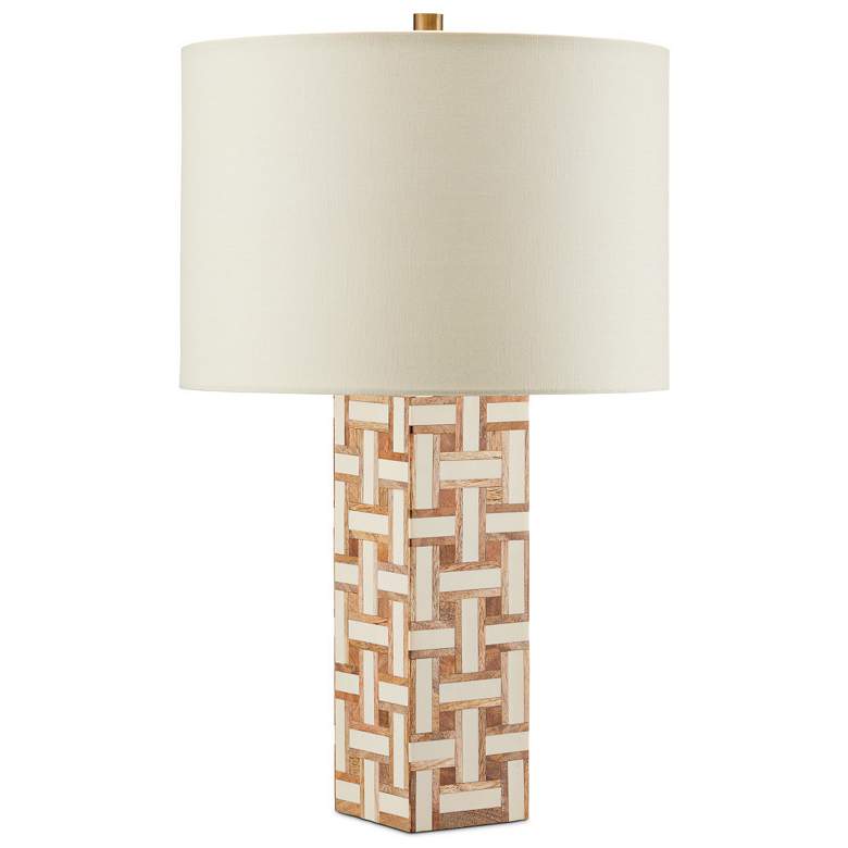 Image 6 Currey & Company Aarna Cream Table Lamp more views