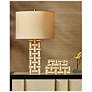 6_Currey & Company Aarna Cream Table Lamp more views