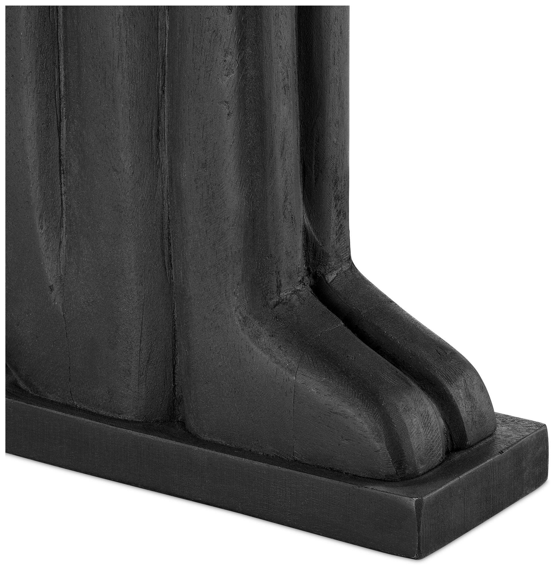 Image 4 Currey & Company Abstract Wood Figure Set of 2 more views