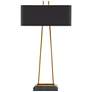 1_Currey & Company Adorn 32 3/4" Antique Brass and Black Table Lamp