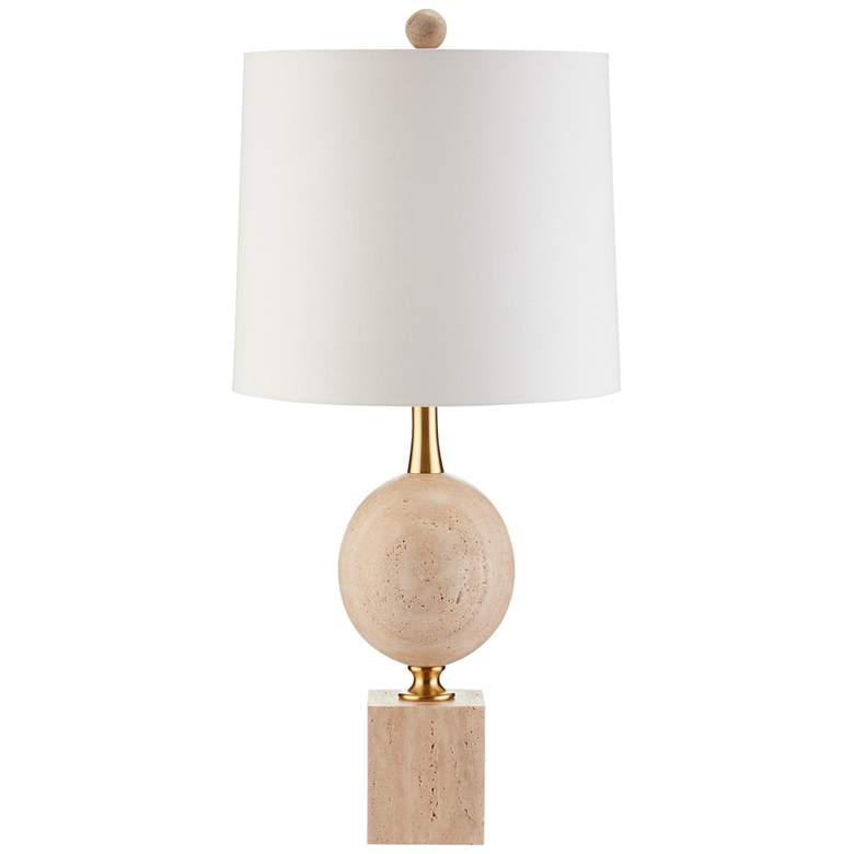 Image 2 Currey & Company Adorno 32 1/4" Natural and Beige Table Lamp