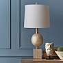 Currey &amp; Company Adorno 32 1/4" Natural and Beige Table Lamp