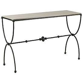 Image1 of Currey and Company Agora 49" Wide Bronze Console Table
