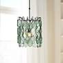 1_Currey & Company Airlie 14" Wide Recycled Glass Mini Pendant Light