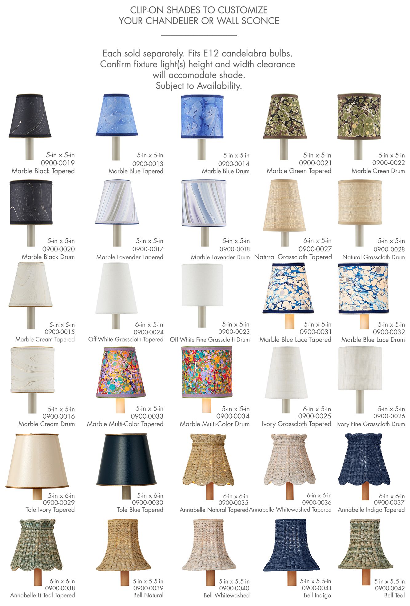 Image 4 Currey & Company Albion 31" White 6-Light Chandelier more views