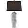 Currey and Company Alesandria White and Black Table Lamp
