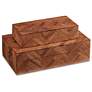 Thumbnail1 of Currey & Company Alfeo Wood Box Set of 2