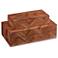 Currey & Company Alfeo Wood Box Set of 2