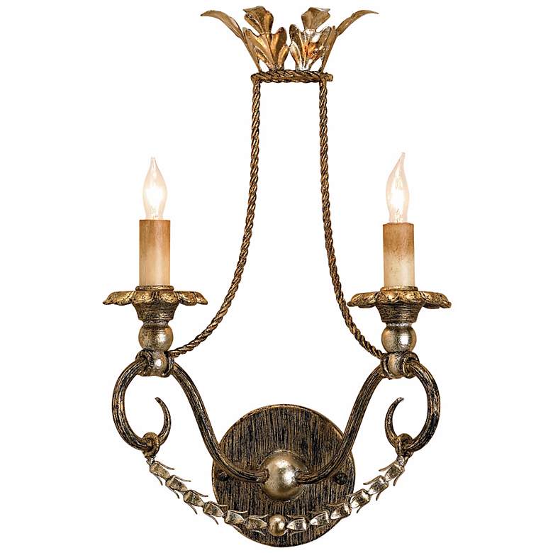 Image 1 Currey and Company Anise 17 inch High Plug-In Wall Sconce