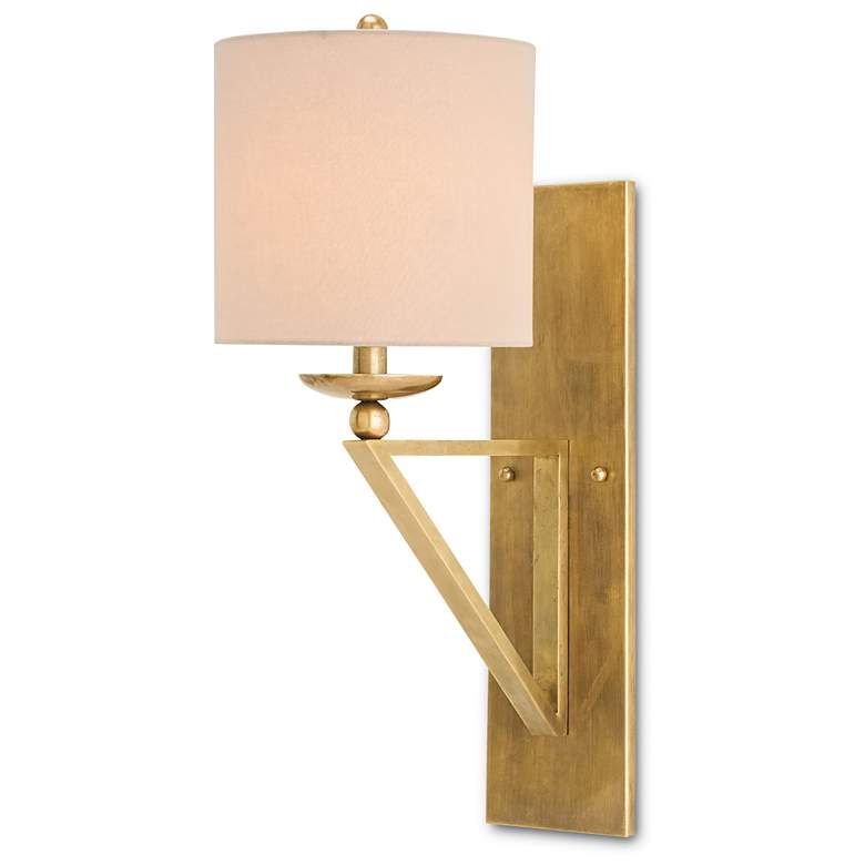 Image 1 Currey & Company Anthology Brass 1-Light Wall Sconce