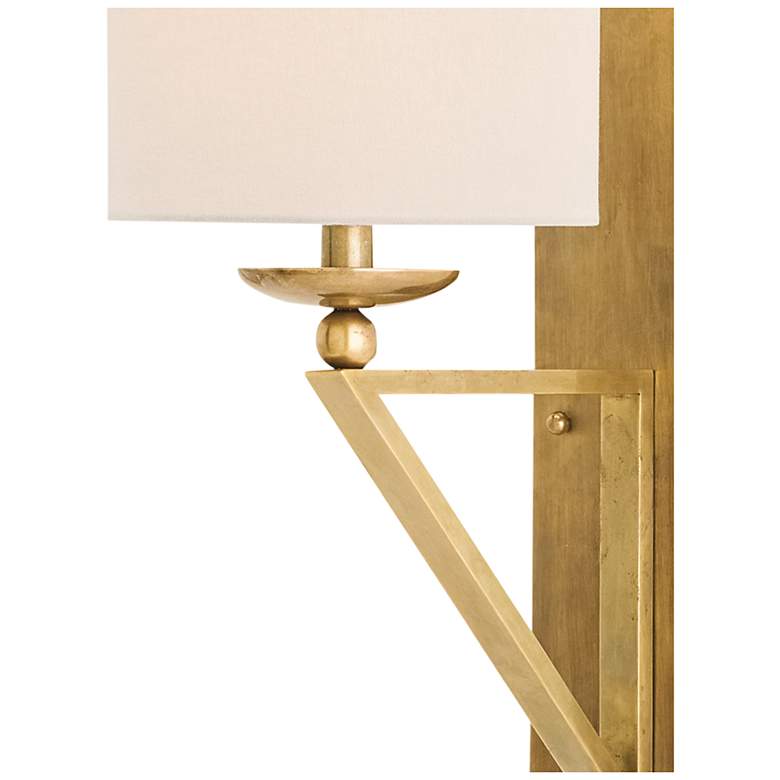 Image 2 Currey & Company Anthology Brass 1-Light Wall Sconce more views