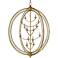 Currey & Company Aphrodite 43" 14-Light Gold Orb Chandelier