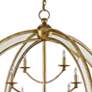 4_Currey & Company Aphrodite 43" 14-Light Gold Orb Chandelier more views