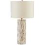 Currey &amp; Company Aquila Natural Bone Column Table Lamp
