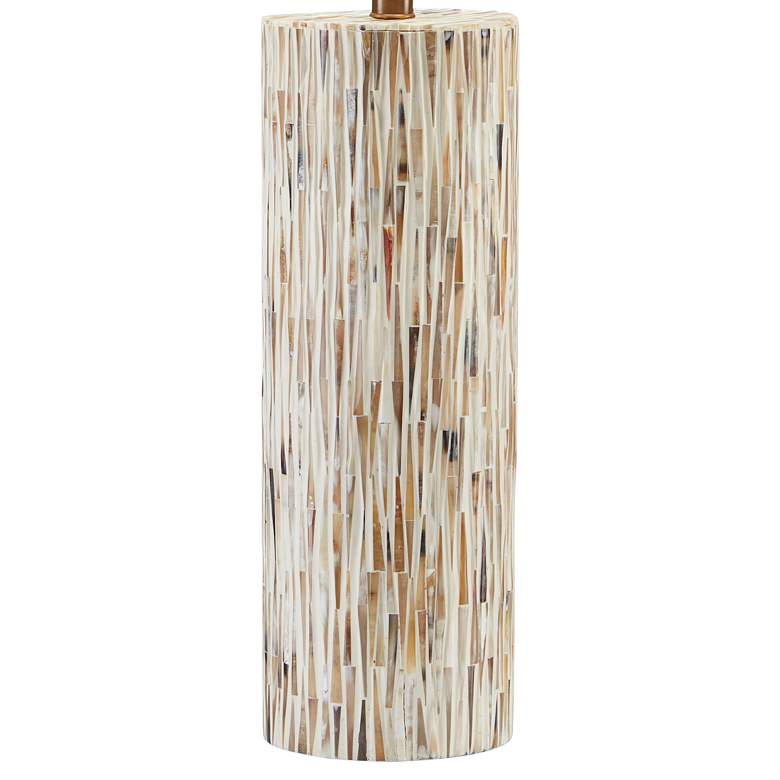 Image 3 Currey &amp; Company Aquila Natural Bone Column Table Lamp more views