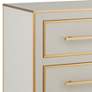 Currey and Company Arden 36"W Ivory 2-Drawer Accent Chest