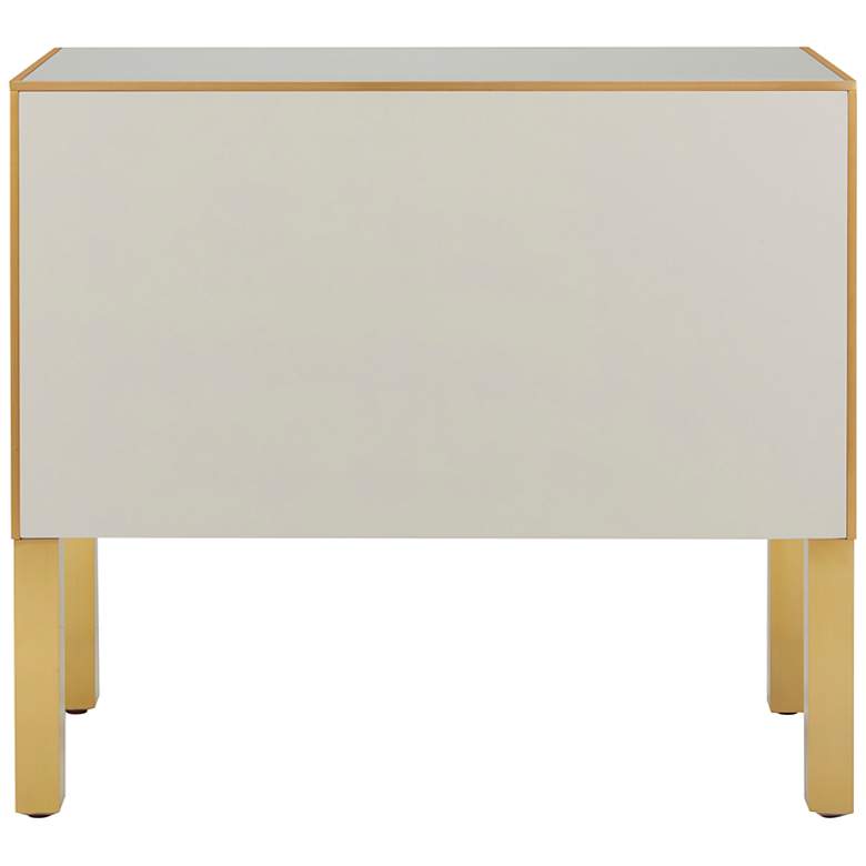 Image 7 Currey and Company Arden 36 inchW Ivory 2-Drawer Accent Chest more views