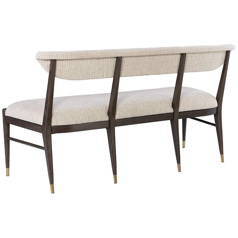 Image 6 Currey & Company Arlan Upholstered Coffee Bench more views