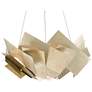 1_Currey & Company Artiste 33" Wide Silver Leaf Chandelier
