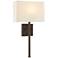 Currey & Company Ashdown Bronze 1-Light Wall Sconce