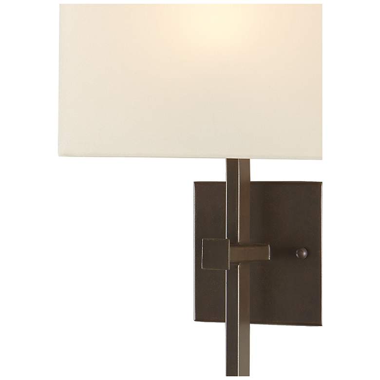 Image 2 Currey & Company Ashdown Bronze 1-Light Wall Sconce more views