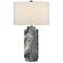 Currey & Company Ashlar 24" High Modern Marble Table Lamp