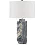 2_Currey & Company Ashlar 24" High Modern Marble Table Lamp more views