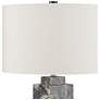 5_Currey & Company Ashlar 24" High Modern Marble Table Lamp more views