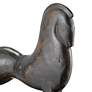 2_Currey & Company Assyrian 19 1/2" Wide Bronze Horse Statue more views