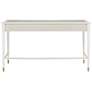Currey and Company Aster 54" Wide Off-White 3-Drawer Desk in scene