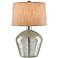 Currey and Company Asterisk Mercury Glass Table Lamp