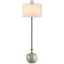 Currey &amp; Company Atlas 42" Black and Polished Concrete Table Lamp