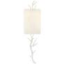 1_Currey & Company Baneberry White 1-Light Wall Sconce, Right