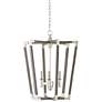 2_Currey & Company Bastian 23 1/2" Chateau Gray 3-Light Pendant