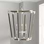 1_Currey & Company Bastian 23 1/2" Chateau Gray 3-Light Pendant