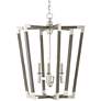 3_Currey & Company Bastian 23 1/2" Chateau Gray 3-Light Pendant more views