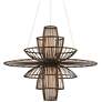 4_Currey & Company Benjiro 42" Wide Modern Geometric Chandelier more views