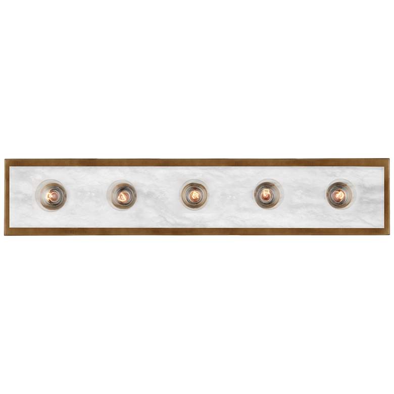 Image 1 Currey & Company Berdine Large Brass 5-Light Wall Sconce